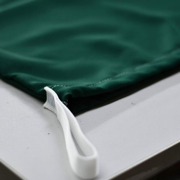 Sac médical bactériostatique vert avec fil de carbone 90x75 cm