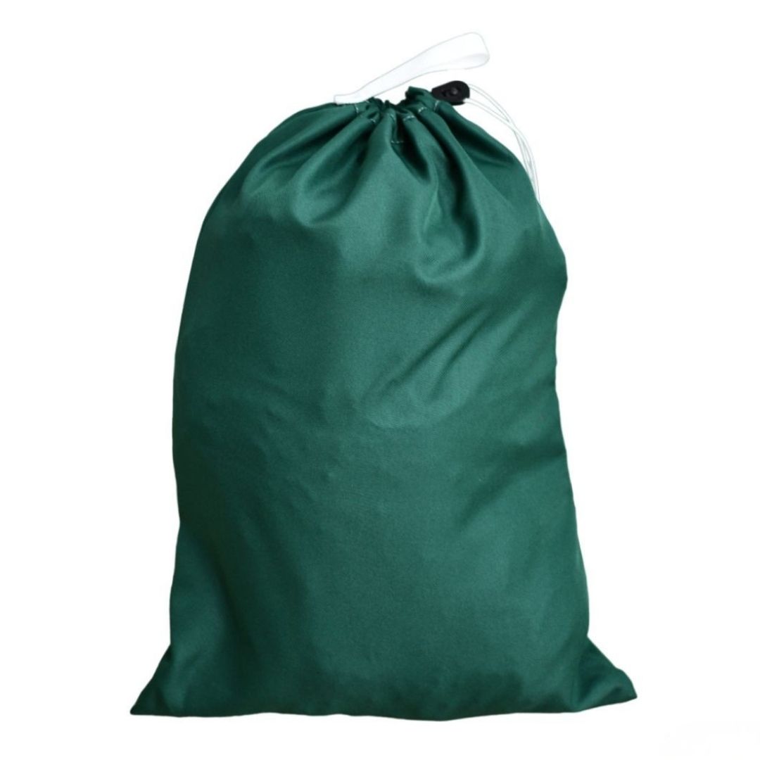 Sac médical bactériostatique vert avec fil de carbone 90x75 cm