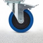 Roue pivotante avec frein pour chariot de blanchisserie – RTP Radom.