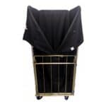 Chariot de blanchisserie avec housse noire pour le transport de textiles – RTP Radom.